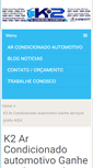 Mobile Screenshot of k2arcondicionado.com.br